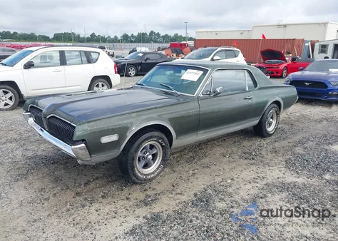 1968 Mercury Cougar z USA, uszkodzony, nr VIN 28F91C549709